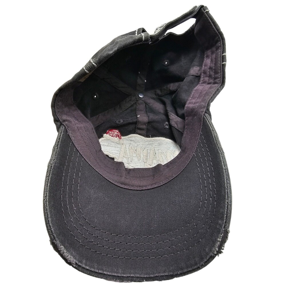 Kbethos Vintage Mama Bear W/ Santa Hat Distressed Stitch Baseball Cap - Picture 5 of 7